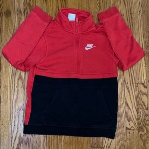 Size: Medium // Nike Red and Black Pullover Sweatshirt